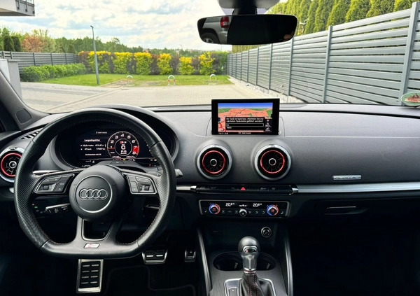 Audi S3 cena 126900 przebieg: 68000, rok produkcji 2018 z Częstochowa małe 172